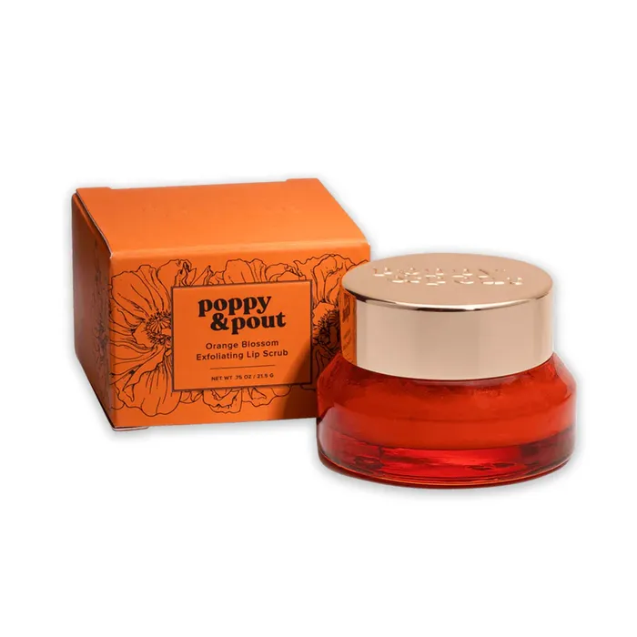 Earrings POPPYPOUT Poppy Pout Orange Blossom Lip Scrub