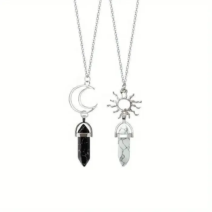 Magnetic Crystal Necklaces and Bracelets Sets worldnetgifts Necklaces