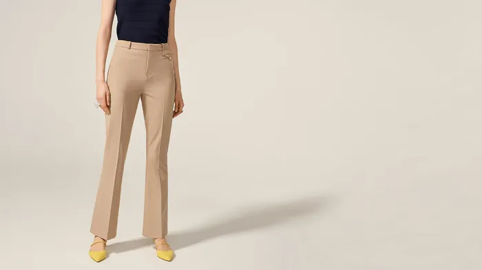 Earrings ADEAM Sand Serena Pant Earrings ADEAM Sand Serena Pant
