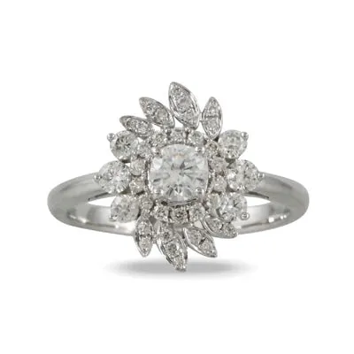Little Bird Bridal 18K White Gold Semi Mount Diamond Ring Little Bird Rings Little Bird Bridal 18K White Gold Semi Mount Diamond Ring Little Bird Rings