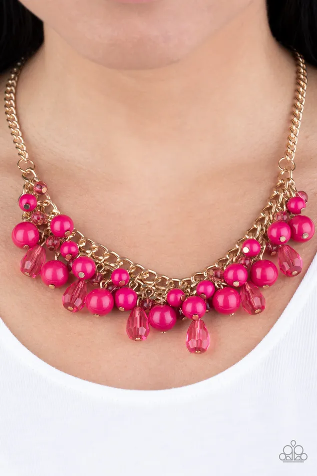 Necklaces Paparazzi Jewelry Paparazzi Necklace Tour de Trendsetter Pink Necklaces Paparazzi Jewelry Paparazzi Necklace Tour de Trendsetter Pink