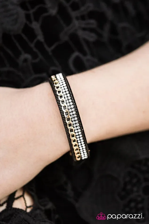 Paparazzi Bracelet The Perfect Score Gold Paparazzi Jewelry Bracelets