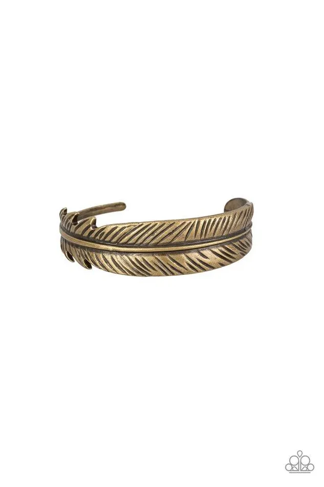 Paparazzi Bracelet TranQUILLity Brass Paparazzi Jewelry Bracelets