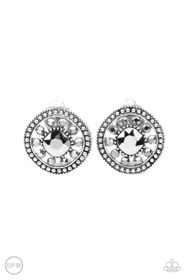 Paparazzi Earring Dazzling Definition Silver Paparazzi Jewelry Earrings Paparazzi Earring Dazzling Definition Silver Paparazzi Jewelry Earrings