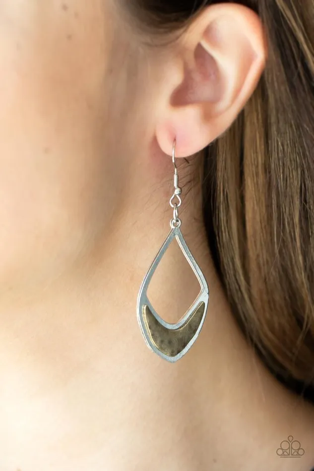 Paparazzi Jewelry Earrings Paparazzi Earring Artisan Treasure Silver