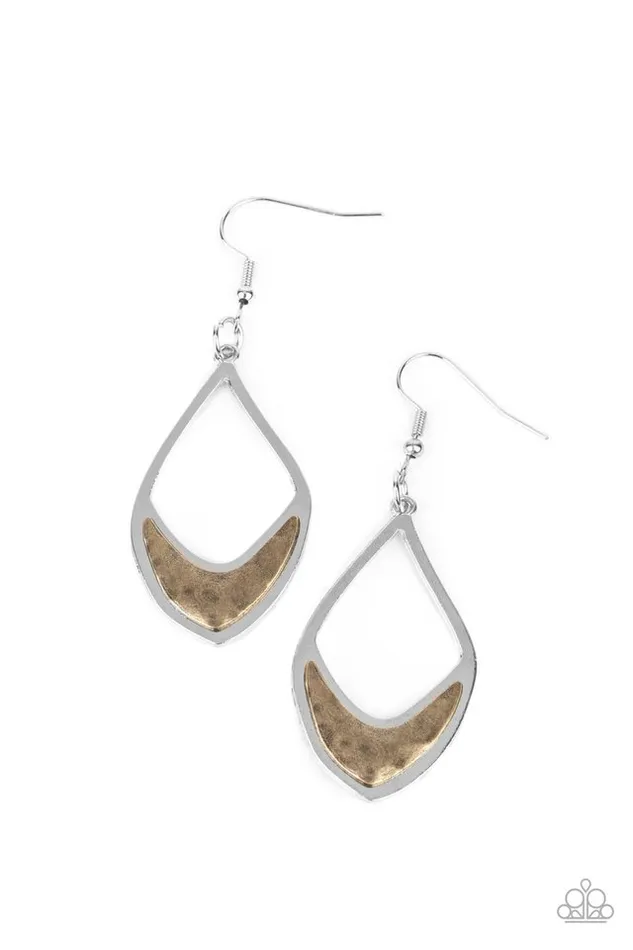Paparazzi Jewelry Earrings Paparazzi Earring Artisan Treasure Silver Paparazzi Jewelry Earrings Paparazzi Earring Artisan Treasure Silver