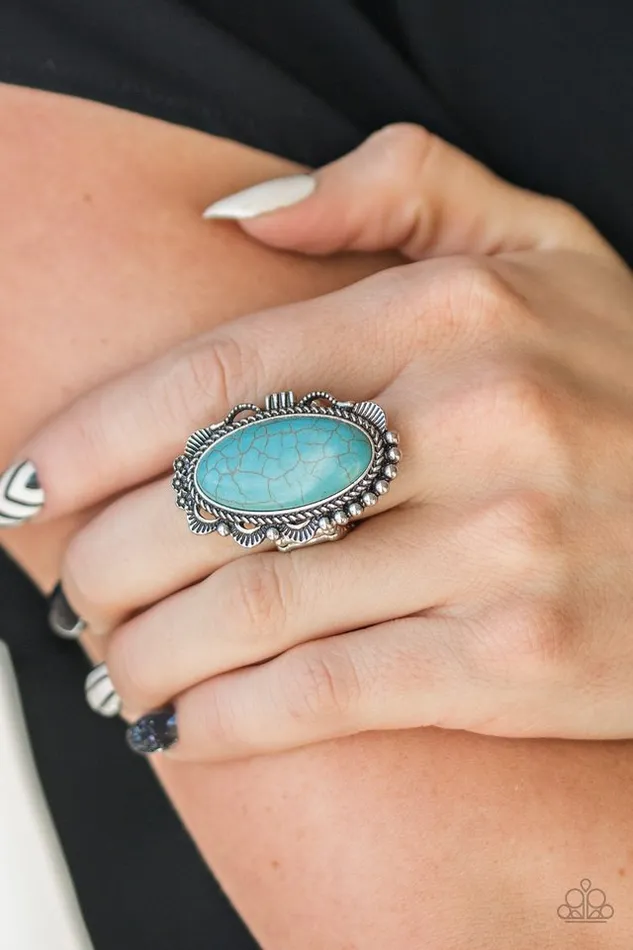 Paparazzi Jewelry Rings Paparazzi Ring Open Range Blue
