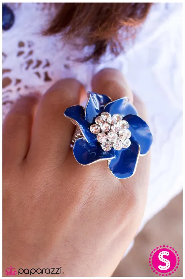 Paparazzi Ring Just Breathe Blue Paparazzi Jewelry Rings