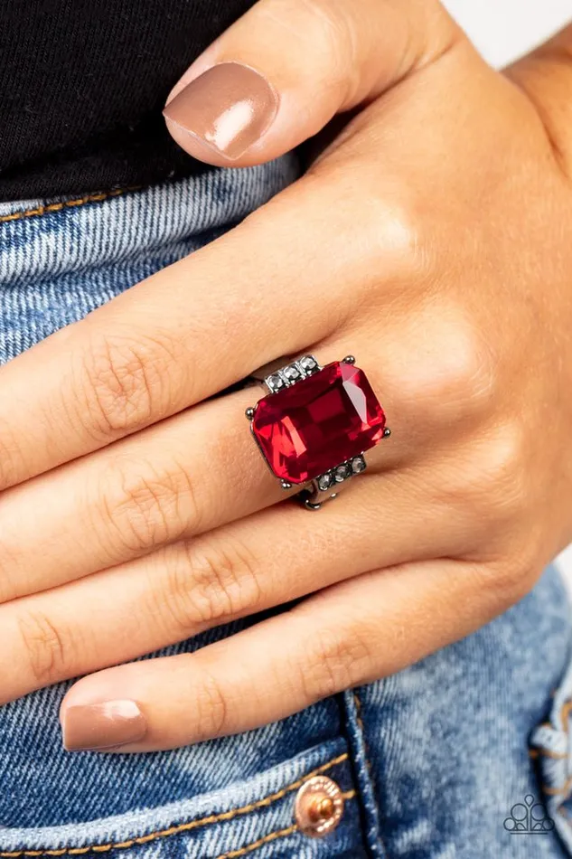 Rings Paparazzi Jewelry Paparazzi Ring Epic Proportions Red Rings Paparazzi Jewelry Paparazzi Ring Epic Proportions Red