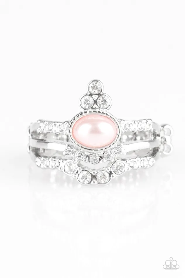 Rings Paparazzi Jewelry Paparazzi Ring Timeless Tiaras Pink