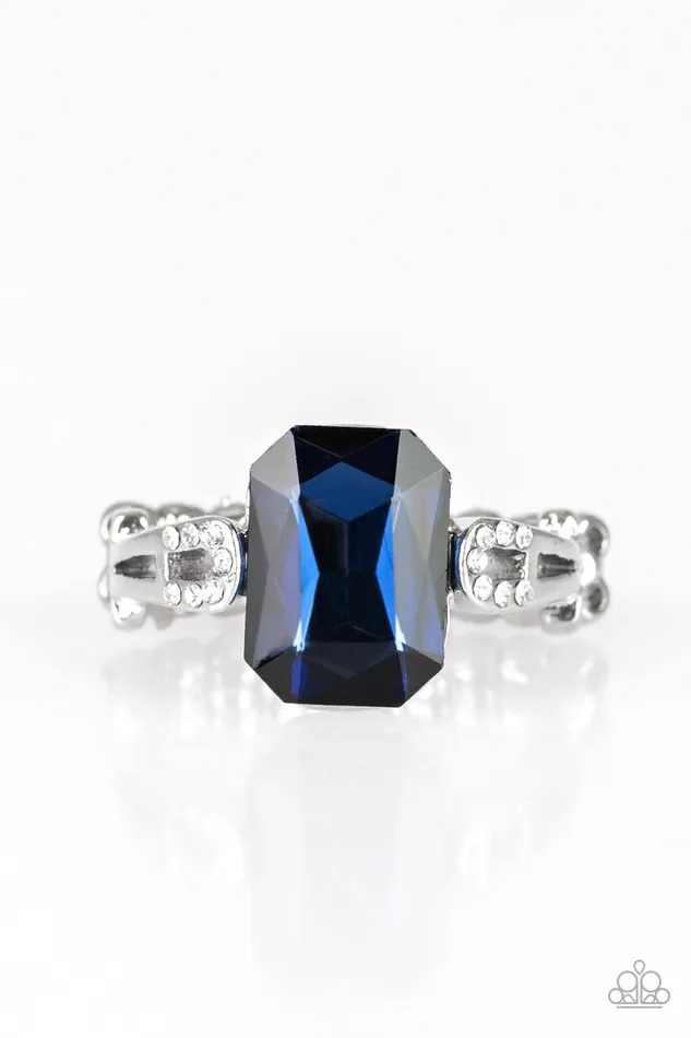 Rings Paparazzi Ring Feast Your Eyes Blue Paparazzi Jewelry Rings Paparazzi Ring Feast Your Eyes Blue Paparazzi Jewelry