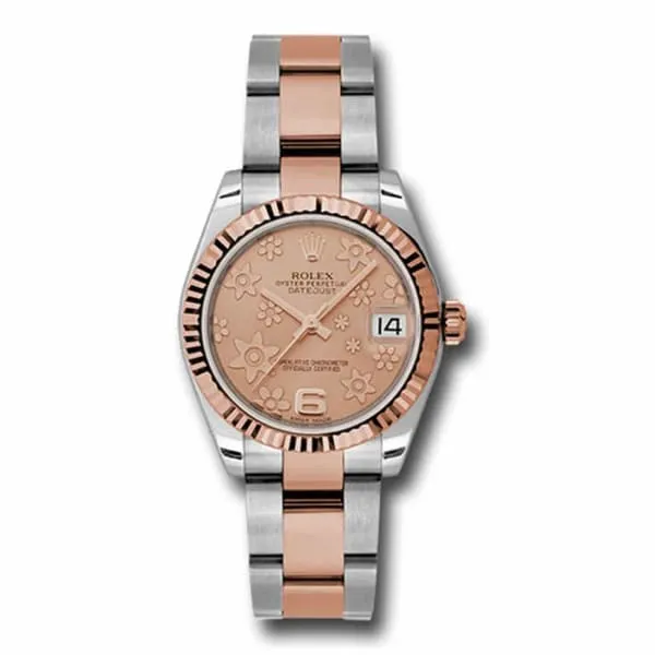 Rolex Bracelets Rolex Datejust 31mm Ref 178271 pchfo Pink Champagne Floral Dial Two Tone Stainless Steel 18K Rose Gold Oyster Bracelet Womens Watch Rolex Bracelets Rolex Datejust 31mm Ref 178271 pchfo Pink Champagne Floral Dial Two Tone Stainless Steel 18K Rose Gold Oyster Bracelet Womens Watch
