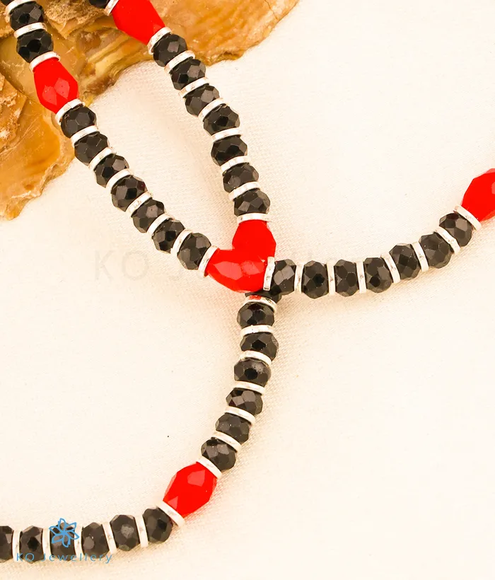 Baby Bracelets The Rudrani Silver BabyKids Nazariya Anklets or Bracelet Free Size