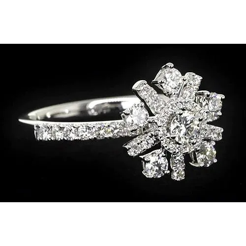 GB Custom Jewelry Round Natural Earth Mined Diamond Anniversary Ring Rings GB Custom Jewelry Round Natural Earth Mined Diamond Anniversary Ring Rings