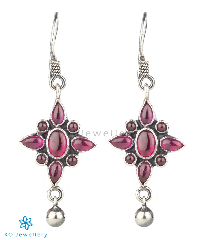 Silversmith Earrings The Trisha Silver EarringsOxidised