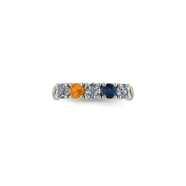 Moriartys Gem Art Rings Infinity Anniversary Ring