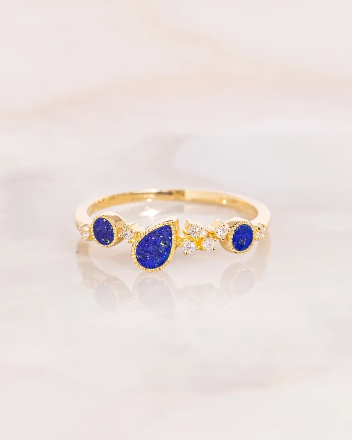 Rings Princess Bride Diamonds Nova Lapis ThreeStone Ring