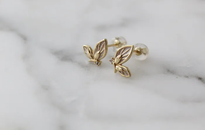 Earrings The Little Catholic Butterfly Stud Earrings Earrings The Little Catholic Butterfly Stud Earrings