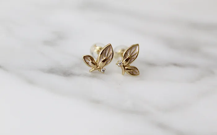 Earrings The Little Catholic Butterfly Stud Earrings Earrings The Little Catholic Butterfly Stud Earrings