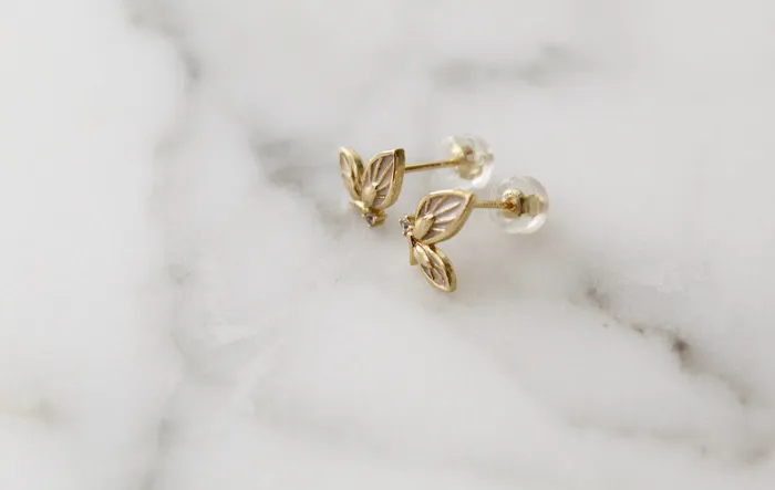 Earrings The Little Catholic Butterfly Stud Earrings Earrings The Little Catholic Butterfly Stud Earrings