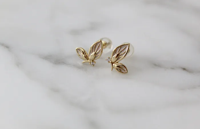 Earrings The Little Catholic Butterfly Stud Earrings Earrings The Little Catholic Butterfly Stud Earrings