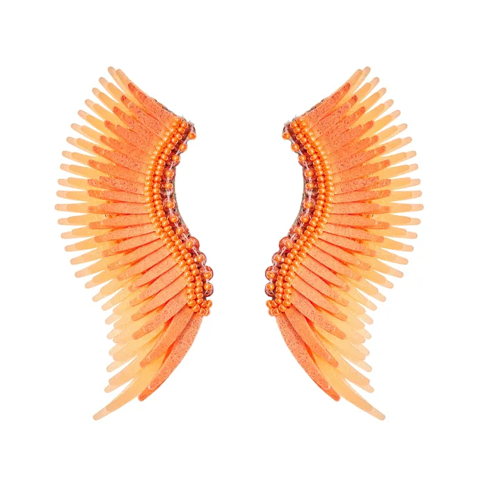Mignonne Gavigan Earrings Midi Madeline Earrings Sparkly Orange Mignonne Gavigan Earrings Midi Madeline Earrings Sparkly Orange