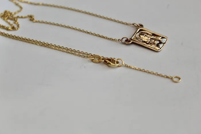 TheLittleCatholic PreStyled Sets 14K Gold Scapular