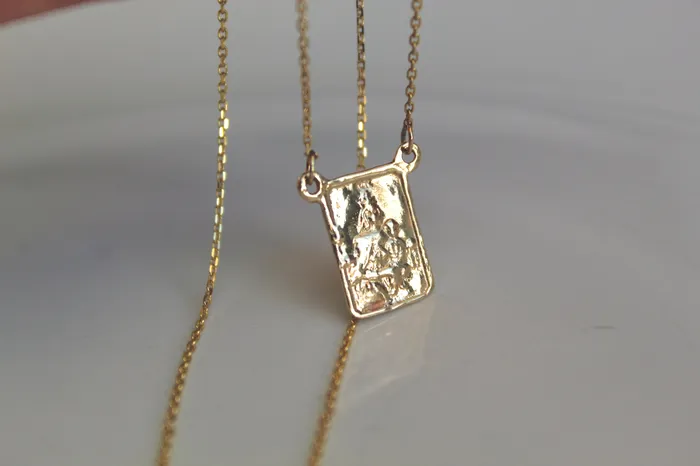 TheLittleCatholic PreStyled Sets 14K Gold Scapular