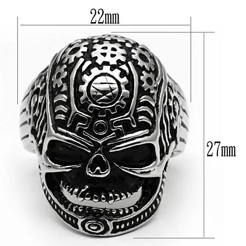 Alamode Rings TK580 High polished no plating Stainless Steel Ring with No Stone