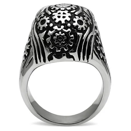 Alamode Rings TK580 High polished no plating Stainless Steel Ring with No Stone