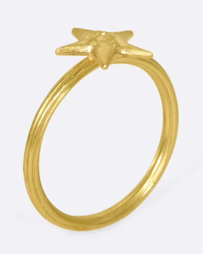 ANTHONY LENT Rings Starface Ring