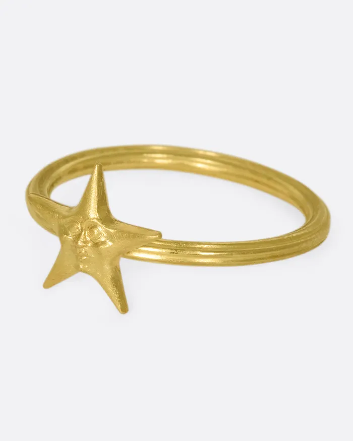 ANTHONY LENT Rings Starface Ring