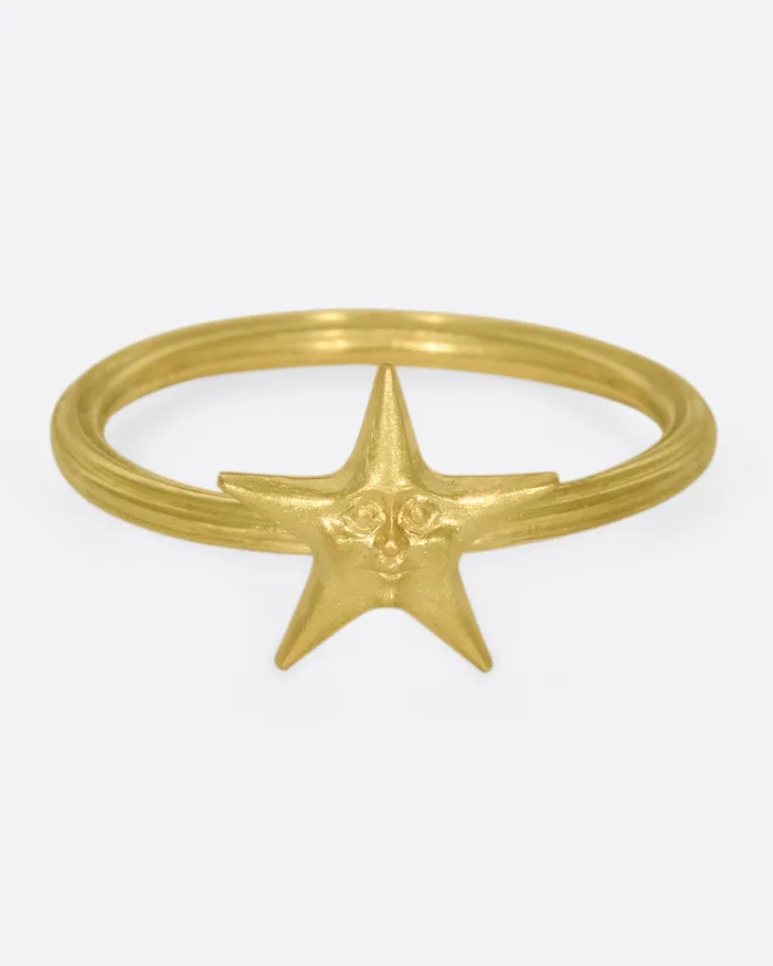 ANTHONY LENT Rings Starface Ring