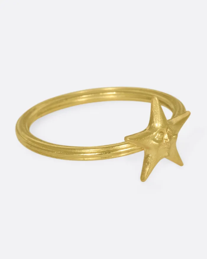 ANTHONY LENT Rings Starface Ring