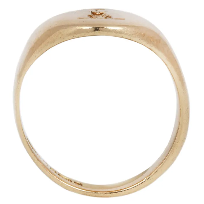 Antique Vintage Jewelry Rings The Lookout Signet Ring