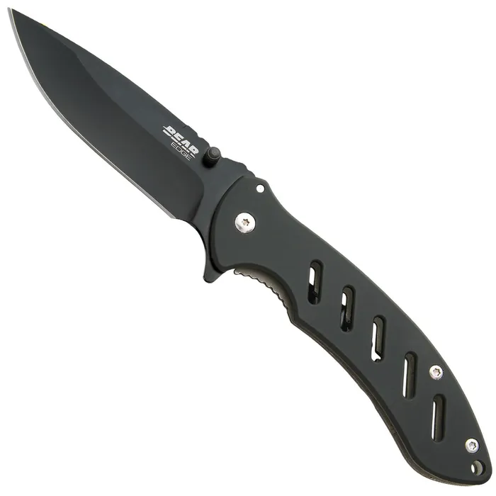 Bear Son Knife Brisk 10 Stainless Steel Black Blade Folding 5 inch BS61513 Bear Son Bracelets Bear Son Knife Brisk 10 Stainless Steel Black Blade Folding 5 inch BS61513 Bear Son Bracelets