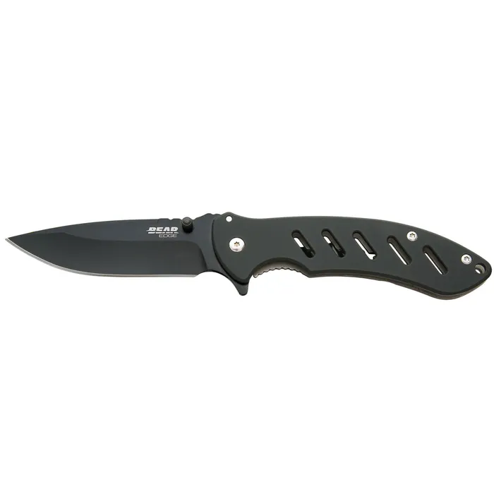 Bear Son Knife Brisk 10 Stainless Steel Black Blade Folding 5 inch BS61513 Bear Son Bracelets Bear Son Knife Brisk 10 Stainless Steel Black Blade Folding 5 inch BS61513 Bear Son Bracelets