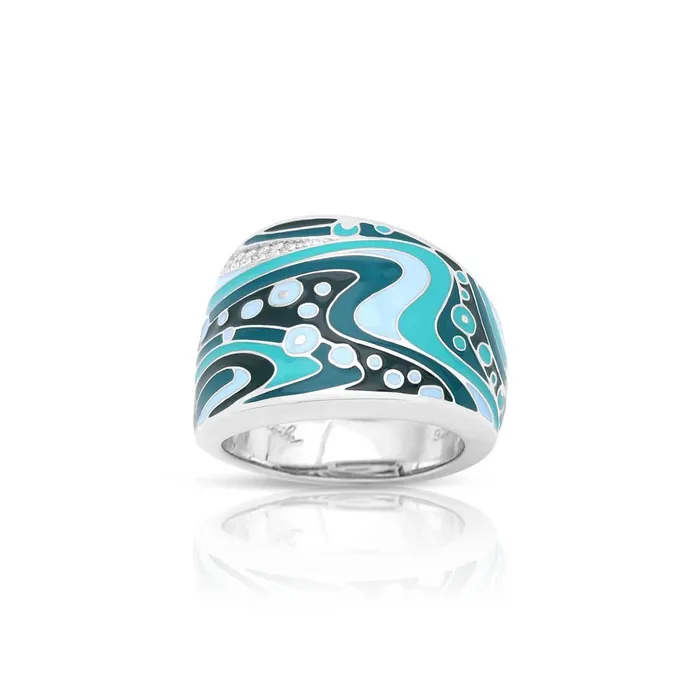 Belle Etoile Calypso Ring Turquoise Belle Etoile Rings