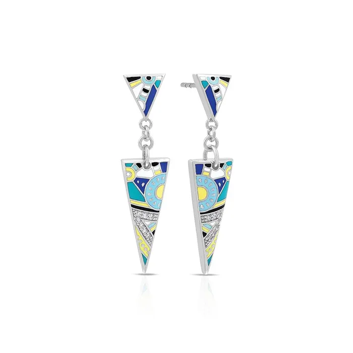 Belle Etoile Earrings Belle Etoile Nairobi Earrings Turquoise
