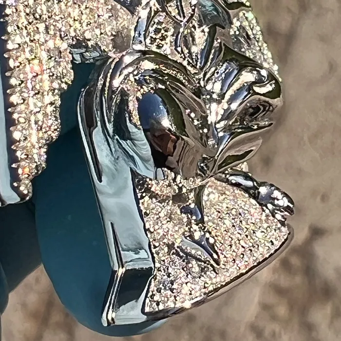 Bling Cartel 925 Sterling Silver Baphomet Moissanite VVS1 Goat Satan Devil Pendant Necklaces Bling Cartel 925 Sterling Silver Baphomet Moissanite VVS1 Goat Satan Devil Pendant Necklaces