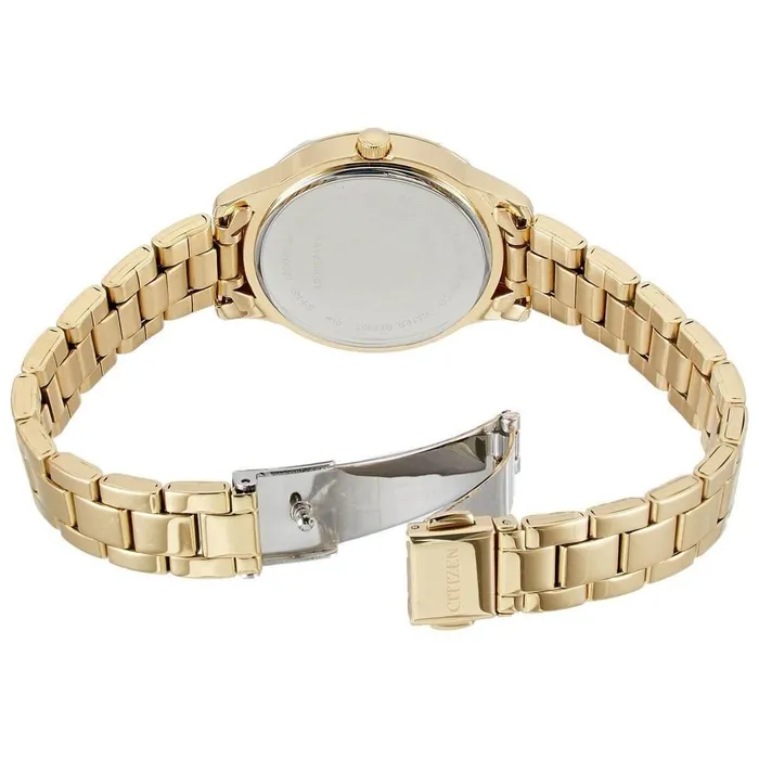 Bracelets Citizen Citizen Womens Quartz Watch Champagne Dial Yellow Gold Case Bracelet EL308859P Bracelets Citizen Citizen Womens Quartz Watch Champagne Dial Yellow Gold Case Bracelet EL308859P