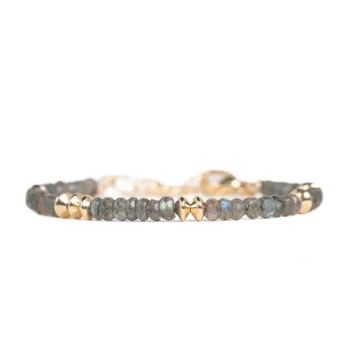 Bracelets Earthly Abundance Jewelry Labradorite gold bracelet