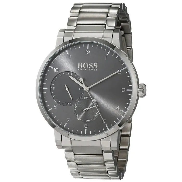 Bracelets Hugo Boss Hugo Boss Mens Quartz Watch Oxygen Grey Dial Silver Tone Bracelet 1513596 Bracelets Hugo Boss Hugo Boss Mens Quartz Watch Oxygen Grey Dial Silver Tone Bracelet 1513596
