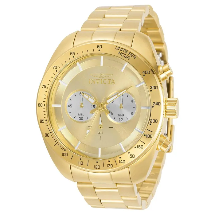 Bracelets Invicta 30789 Mens Speedway Chrono Yellow Gold Bracelet Watch Invicta Bracelets Invicta 30789 Mens Speedway Chrono Yellow Gold Bracelet Watch Invicta