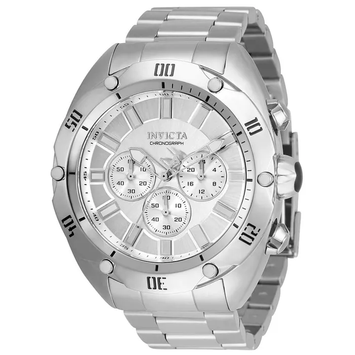 Bracelets Invicta Invicta Mens Chrono Watch Venom Silver Tone Dial Stainless Steel Bracelet 33749 Bracelets Invicta Invicta Mens Chrono Watch Venom Silver Tone Dial Stainless Steel Bracelet 33749