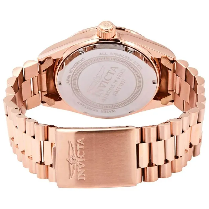 Bracelets Invicta Invicta Mens Quartz Watch Specialty Charcoal Dial Rose Gold Bracelet 29432 Bracelets Invicta Invicta Mens Quartz Watch Specialty Charcoal Dial Rose Gold Bracelet 29432