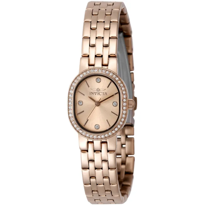 Bracelets Invicta Invicta Womens Watch Angel Crystal Quartz Rose Gold Dial Steel Bracelet 48137 Bracelets Invicta Invicta Womens Watch Angel Crystal Quartz Rose Gold Dial Steel Bracelet 48137