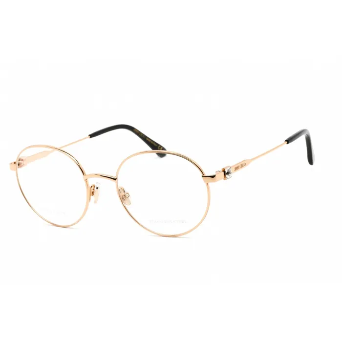 Bracelets Jimmy Choo Jimmy Choo Womens Eyeglasses Rose Gold Stainless Steel Round Frame JC 360 0000 00 Bracelets Jimmy Choo Jimmy Choo Womens Eyeglasses Rose Gold Stainless Steel Round Frame JC 360 0000 00