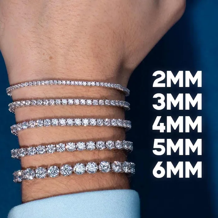 Bracelets VVS jewelry 14k Gold Moissanite Tennis Bracelet Facebook Deal
