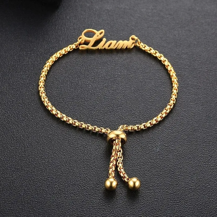 Bracelets VVS Jewelry Custom Name Kids Bracelet